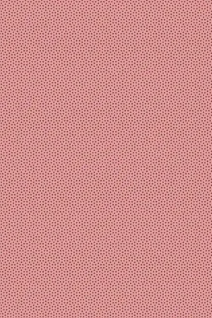 Non Perdere Tilda Poppy Seed Basics Redwood, Tessuto rosso sequoia con micro pois finto unito