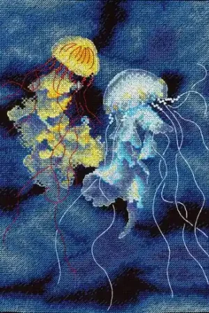 Occasione Imperdibile kit ricamo a punto croce - Magia subacquea - MP Studia