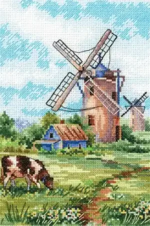 kit ricamo a punto croce - Terra nativa - MP Studia Super Prezzo