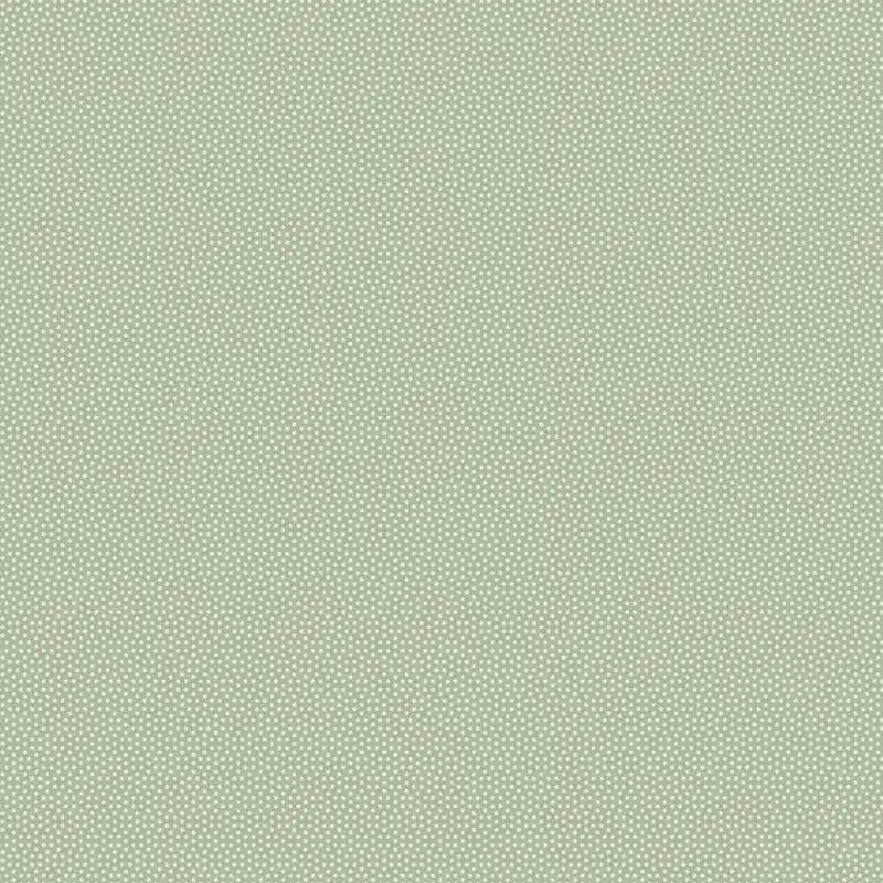 Offerta Tilda Poppy Seed Basics Mist, Tessuto verde polvere con micro pois finto unito