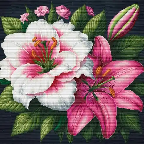 kit ricamo a punto croce - Paradiso - Nova Sloboda Vendita Finale