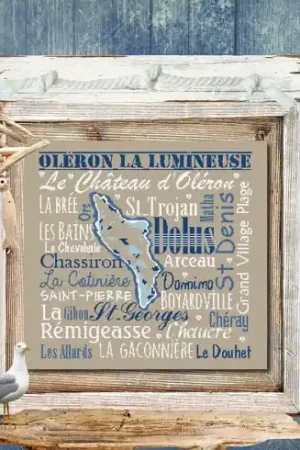 Non Perdere Foglio di punto croce - Isola di Oléron - Isabelle Haccourt Vautier