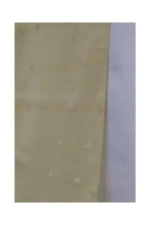 50 CM TESSUTO TENDINA MISTO LINO FIL COUPE' FIORELLINO ALTO 60 CM Nuova Collezione