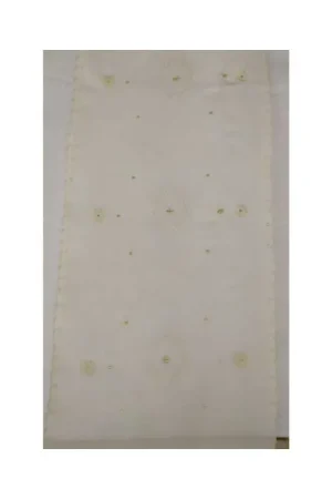 Professionale 50 CM TESSUTO TENDINA RICAMATO ORO SMERLO ALTO 60 CM