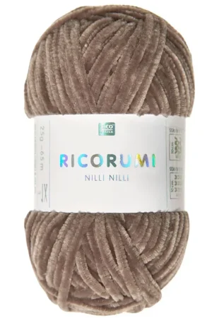 Laine chenille Ricorumi Nilli Nilli par Rico Design Amigurumi - Nougat 023 x25g Compra Online