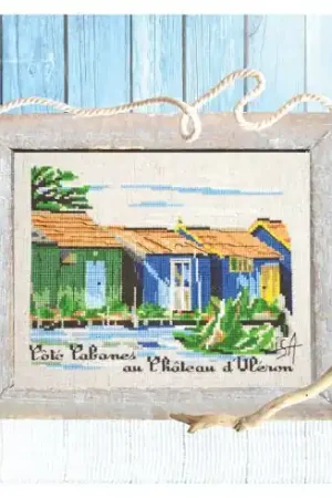 Professionale Foglio di punto croce - Cabine - Isabelle Haccourt Vautier