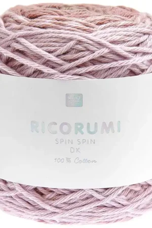 Coton Ricorumi Spin Spin par Rico Design pour Amigurumi - Mauve x50g Solo Oggi