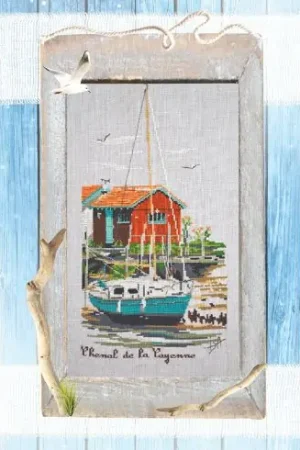 Economico Foglio di punto croce - Canale Cayenne - Isabelle Haccourt Vautier