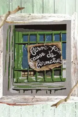 Pagamento Sicuro Foglio di punto croce - Cabina n°5 da Blandine - Isabelle Haccourt Vautier