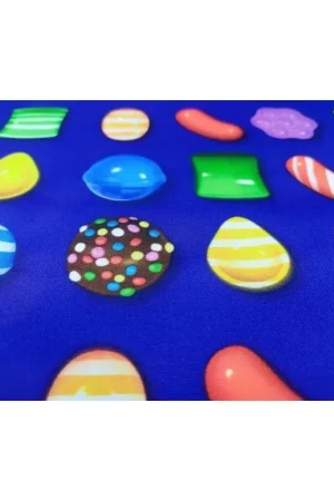 50 Cm Tessuto Microfibra Caramelle H 150 Solo Oggi