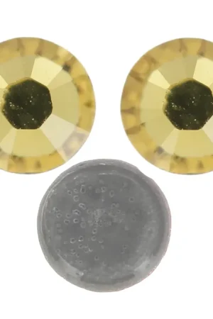 Non Perdere Strass Hotfix PureCrystal 3 mm - Light Topaz x36