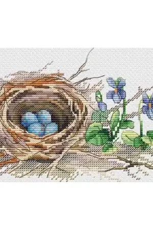 kit ricamo a punto croce - Nella foresta - MP Studia Consegna Rapida