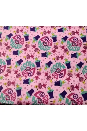 Prezzo Basso 50 Cm Tessuto Puro Cotone Stampato Trolls DreamWorks H 150