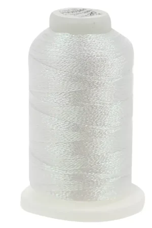 Fil en polyester Liz metallic taille 20 - Iridescent Snow n°344 x192m Sconto