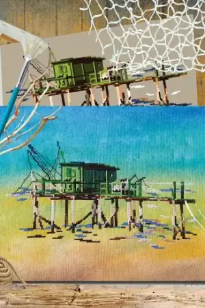 Nuova Collezione Foglio di punto croce - Da Marsilly - Isabelle Haccourt Vautier