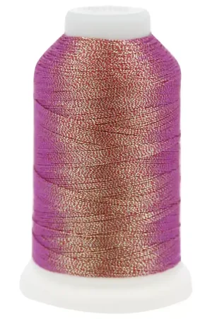 Fil en polyester Liz metallic taille 40 - Frosted cherry n°345 x265m Subito Disponibile