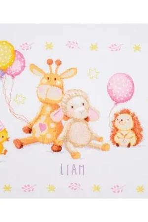 kit ricamo a punto croce - Festival degli animali - Vervaco Reso Gratuito