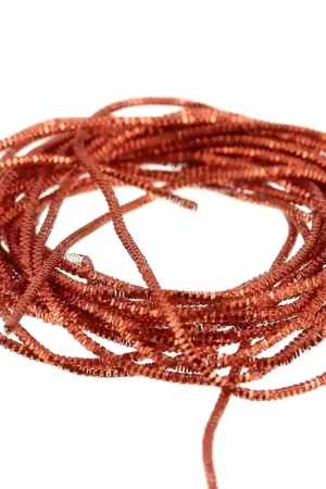 Super Prezzo Cannetille frisée pour broderie - broches & bijoux brodés 1 mm - Rust Orange x5g