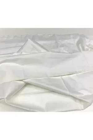 50 Cm Tessuto Puro Cotone Extra Makò Bianco Percalle Alta 90 Cm Prezzo Basso