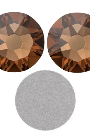 Direttamente Dal Produttore Strass à coller en cristal PureCrystal 3 mm - Reinvented Smoked Topaz x36