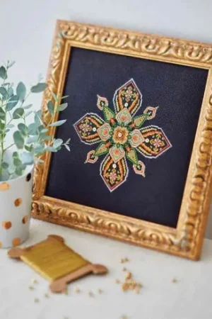 Ultime Pezzi Foglio di punto croce - Pondichery - Isabelle Haccourt Vautier