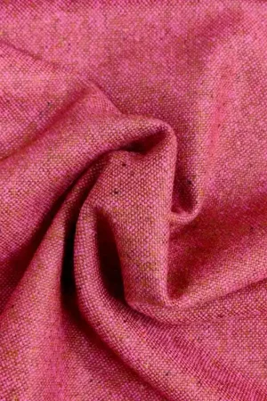 Tessuto di pura Lana tipo Tweed colore fucsia Subito Disponibile