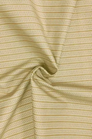 Tessuto beige con righe di fiorellini - Valley Forge 1860-1880 Sconto