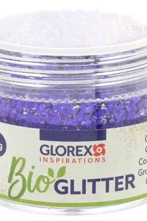 Pagamento Sicuro Paillettes biodégradables - Grosses - Bleu foncé x10g