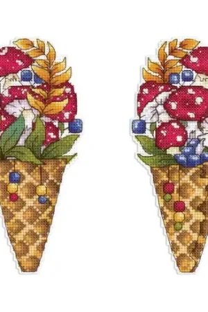 Kit di ornamenti da ricamare - Un assaggio d'autunno - MP Studia Compra Adesso