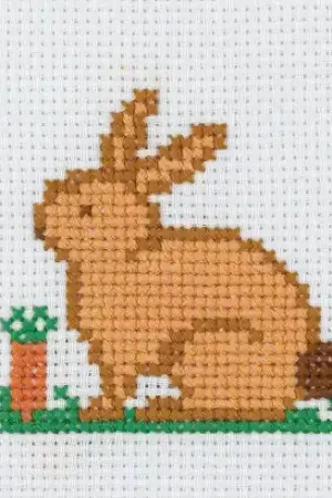 Kit di ricamo a punto croce per bambini - Coniglio - Anchor Super Prezzo