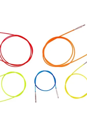 Cavi di colori per ferri circolari intercambiabili KnitPro Scelto Dai Clienti