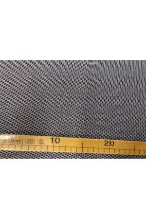 Tessuto Tulle Trama Ovale Argento Lurex alta 150 cm Prezzo Ridotto