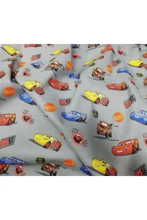 50 cm Tessuto cars stampato cotone alto 140 cm Prezzo Di Fabbrica