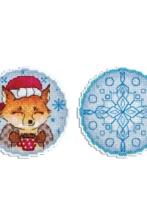 Kit di ornamenti da ricamare - Volpe avida - MP Studia Quantità Limitata