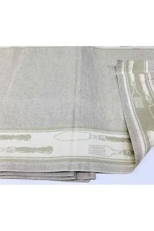 Popolare Tessuto asciugapiatti strofinaccio con posate f.lli graziano