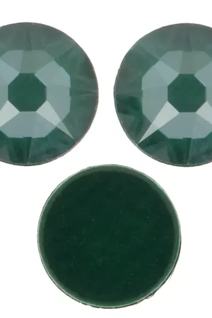 Professionale Strass à coller en cristal PureCrystal 4 mm - Crystal Pine Green Ignite x36