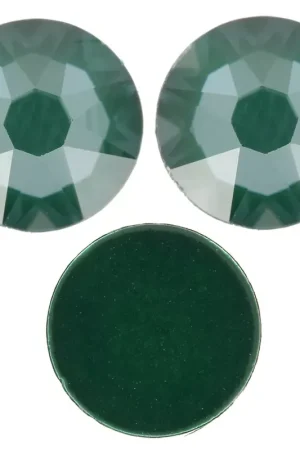 Nuovo Arrivo Strass à coller en cristal PureCrystal 2088 6 mm - Crystal Pine Green Ignite x10