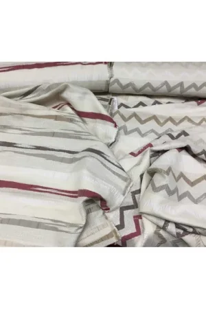 Offerta Tessuto coordinato tappezzeria Elements groffato base naturale canapone alta 2,80 mt