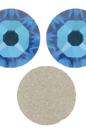 Promozione Strass à coller en cristal PureCrystal 5 mm - Crystal Bermuda Blue x36