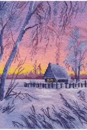 Compra Oggi Stesso kit ricamo a punto croce - Mattino d'inverno - Oven