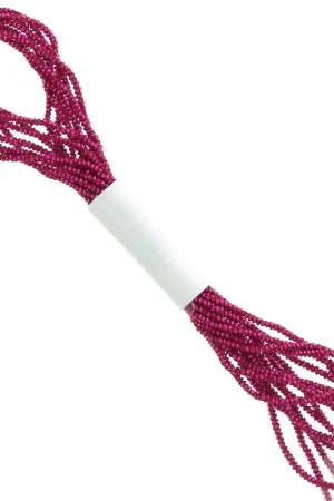 Promo Stagionale Fil métallisé - Facets Kreinik - pour la broderie - 1.7 mm - Fuchsia (024) x2.5m