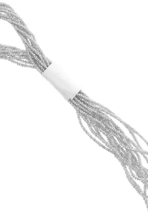 Fil métallisé - Facets Kreinik pour la broderie - 1.7 mm - Silver (001) x2.5m Prezzo Ridotto