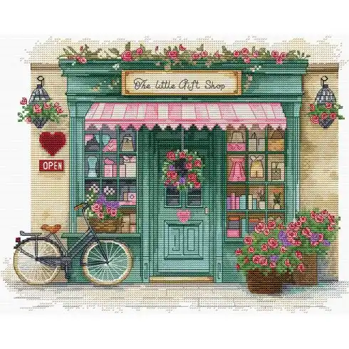 kit ricamo a punto croce - Negozio di souvenir - Luca-S Vendita Finale