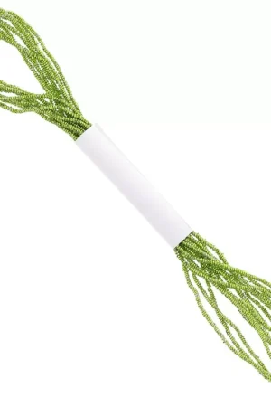 Fil métallisé Petite Facets Kreinik pour la broderie 1.3mm Chartreuse (015) x2.5m Offerta Lampo