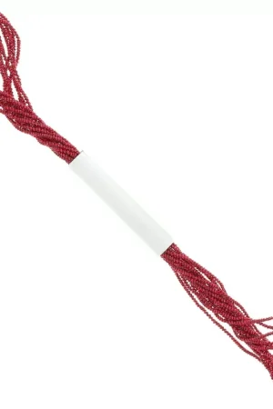 Novità Fil métallisé Petite Facets Kreinik pour la broderie 0.9 Rouge (003) x2.5m