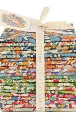 Tilda Wallflower Bundle Piccolo, 20 Fat Eight da 50 x 27 cm Collezione Base Professionale