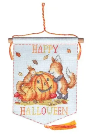 Offerta Del Giorno kit ricamo a punto croce - Happy halloween - Bothy Threads