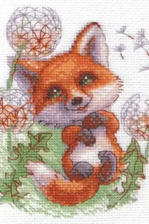 Prezzo Di Fabbrica kit ricamo a punto croce - Volpe dente di leone - Aine