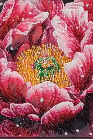 Kit di ricamo con perline - Baci di rugiada - Abris Art Di Tendenza