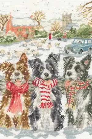 Ultime Pezzi kit ricamo a punto croce - Mentre i pastori vegliavano - Bothy Threads